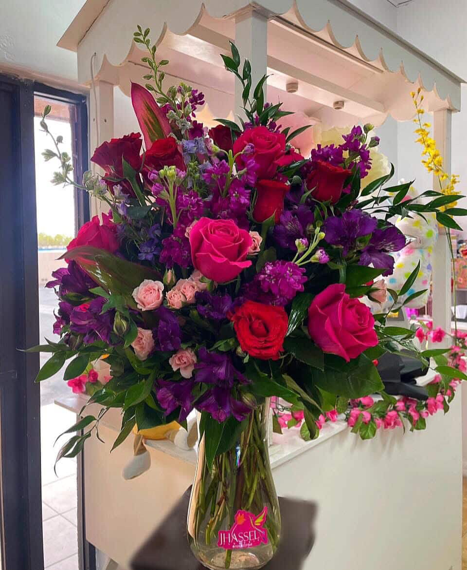 “Amanecer floral”